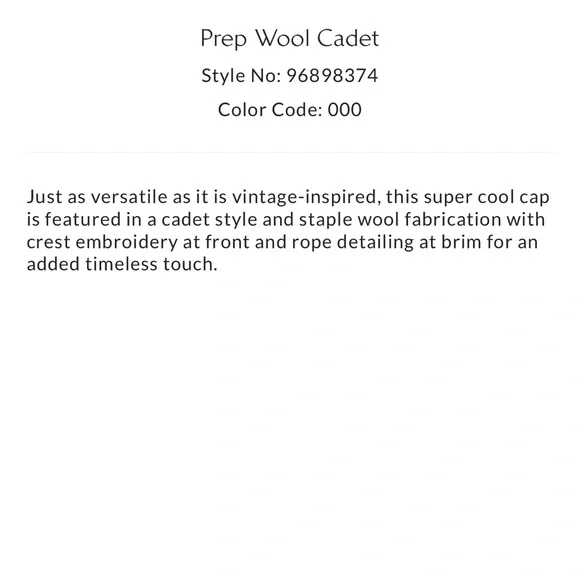 Free People Prep Wool Cadet Hat - Picture 5 of 5